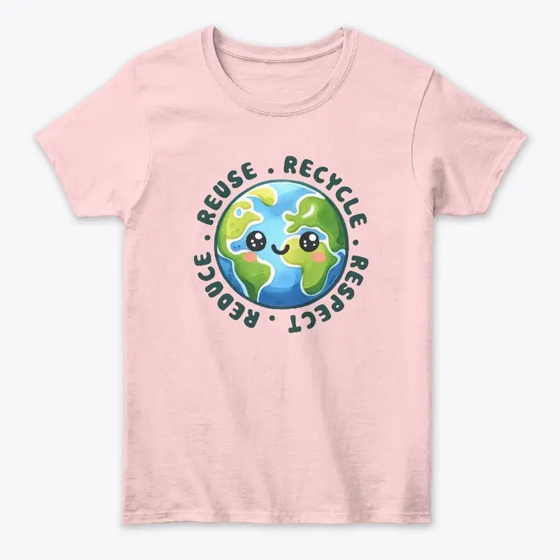 Reduce Reuse Recycle Respect shirt